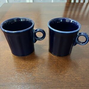 Fiestaware Coffee Mugs HLC Ring Handle - set of 2